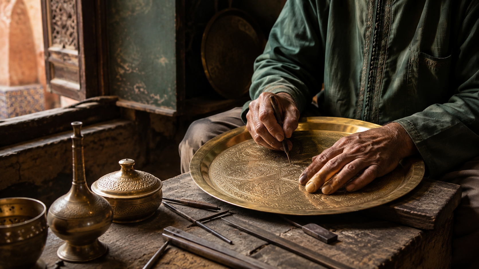 Dans les ateliers de Fès, le temps du travail