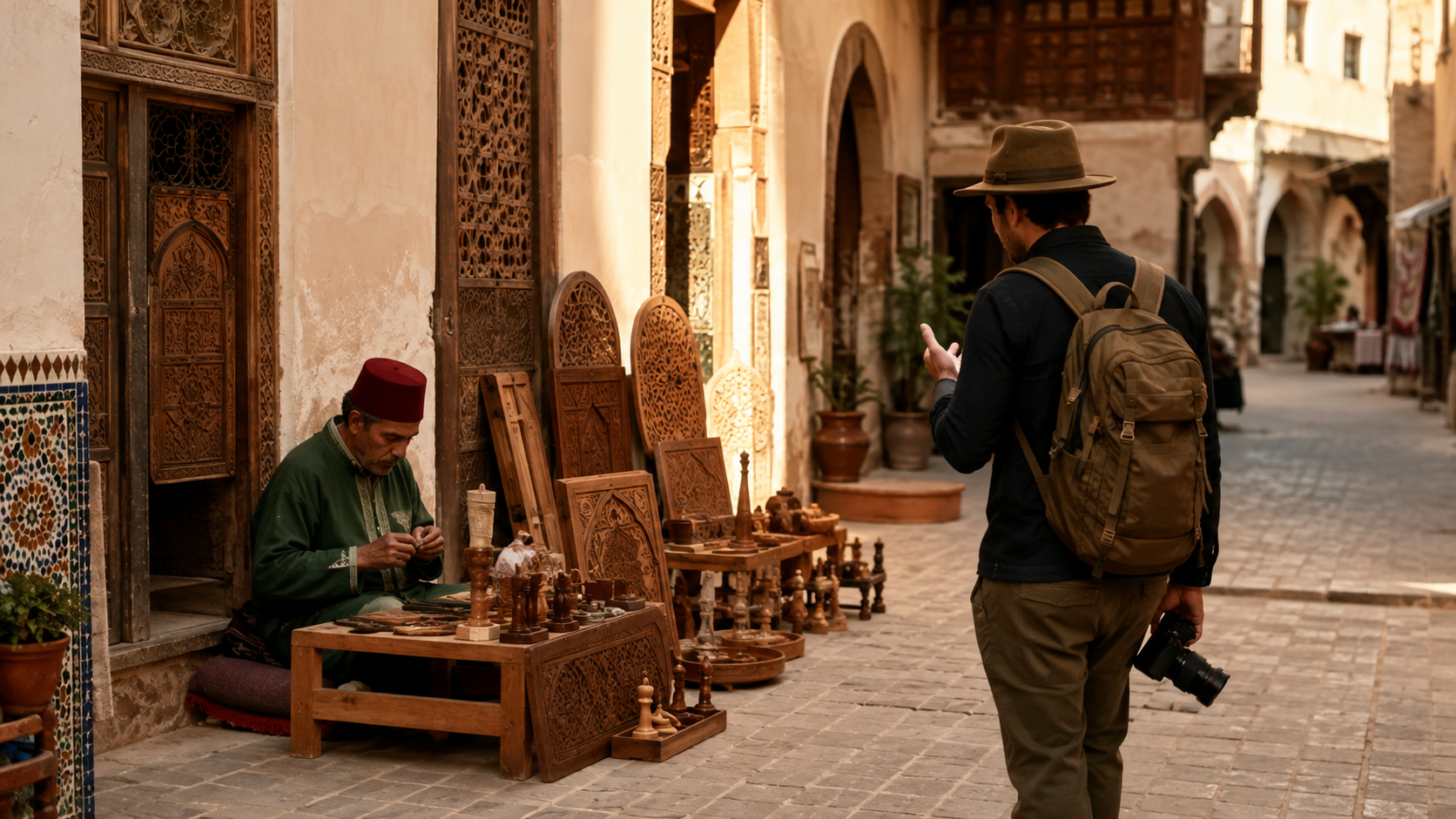 Photographing Fes with tact