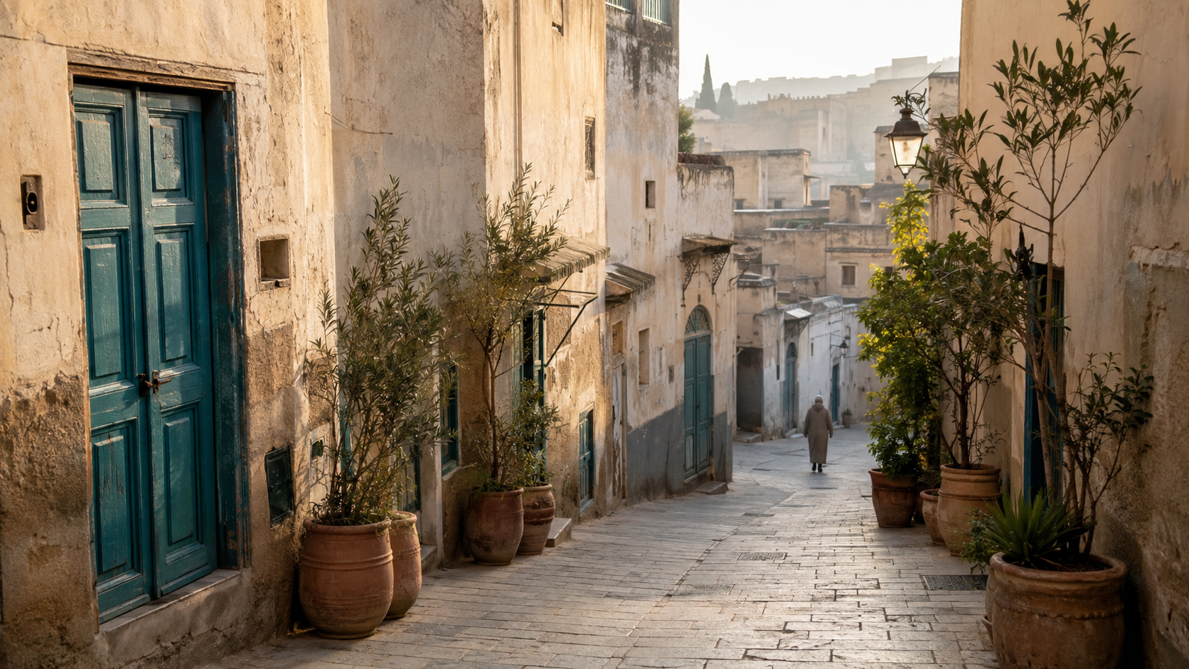 Camminare lentamente a Fès