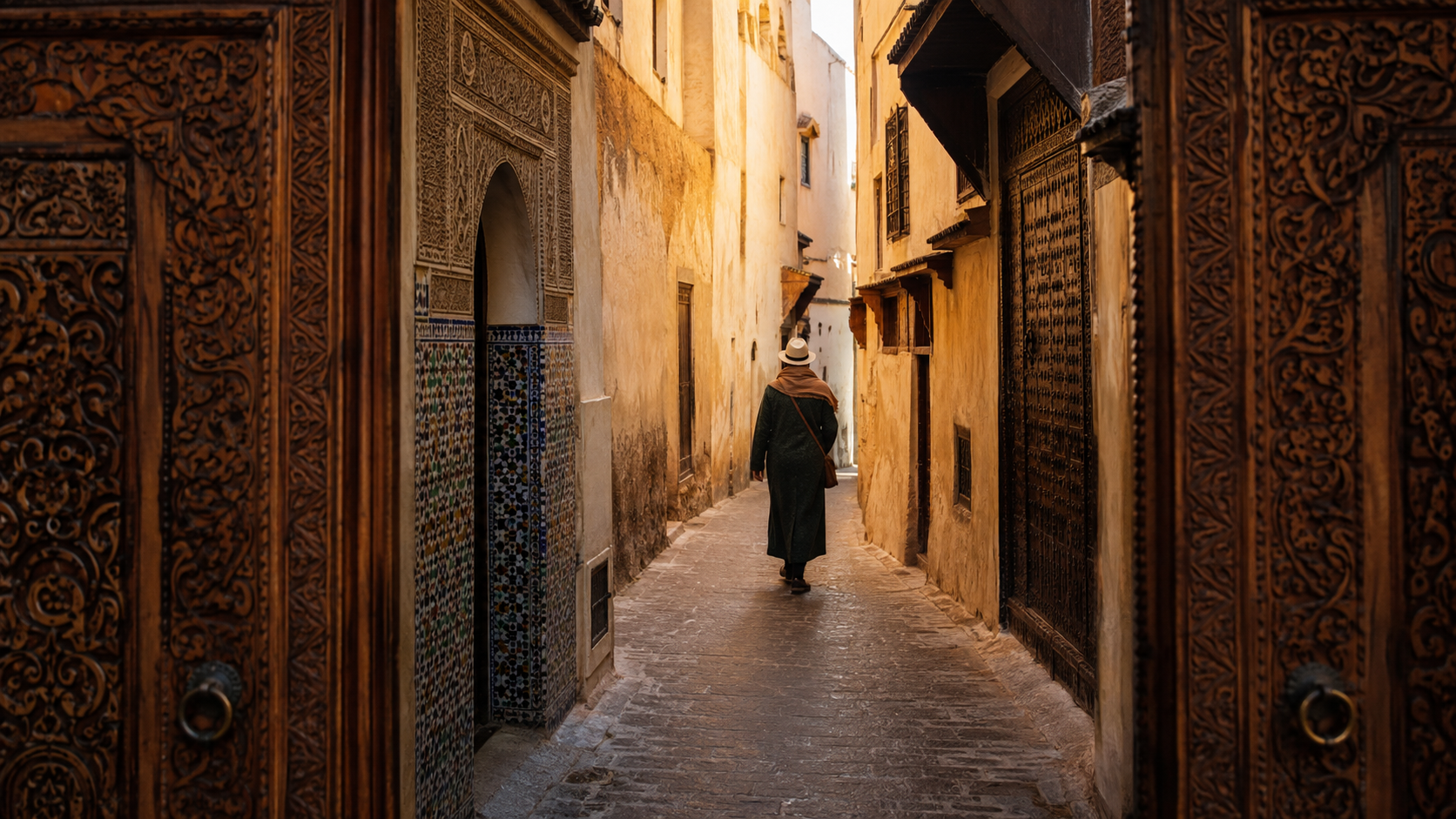 Exploring Fes medina with care