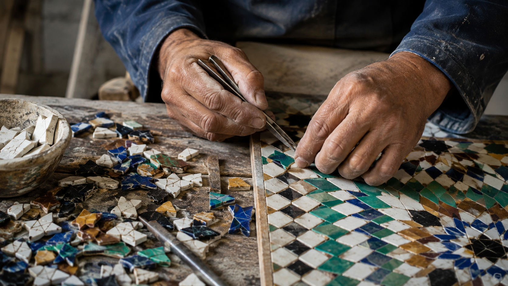 Fes zellige: seeing the craft beyond the pattern